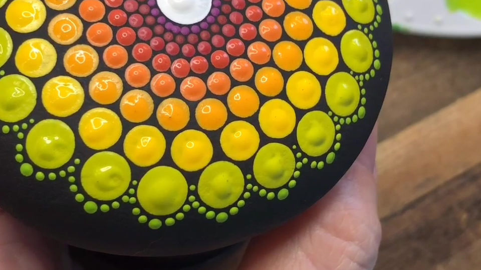 Citrus Rainbow Mandala